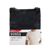 Mens Bonds Orignal Raglan Crew Neck Short Sleeve T-Shirt Top Tee Cotton MB3937