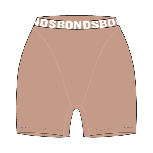 Bonds Womens Chafe Off Short Ultimate Thigh Saver Chafe Off Panel 3 Pack WR4P