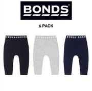 Bonds Baby Stretchies Legging Super Soft & Stretchable Comfortable 6 Pack BXF8A
