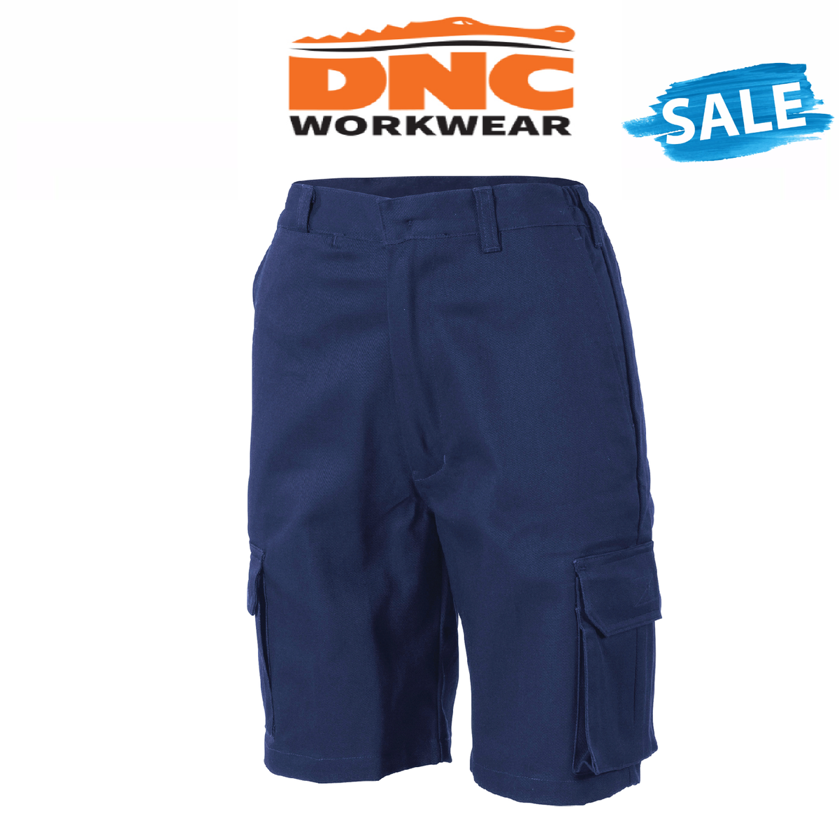  SALE DNC Workwear Cotton Drill Cargo Shorts Tough Work Casual Summer 3308