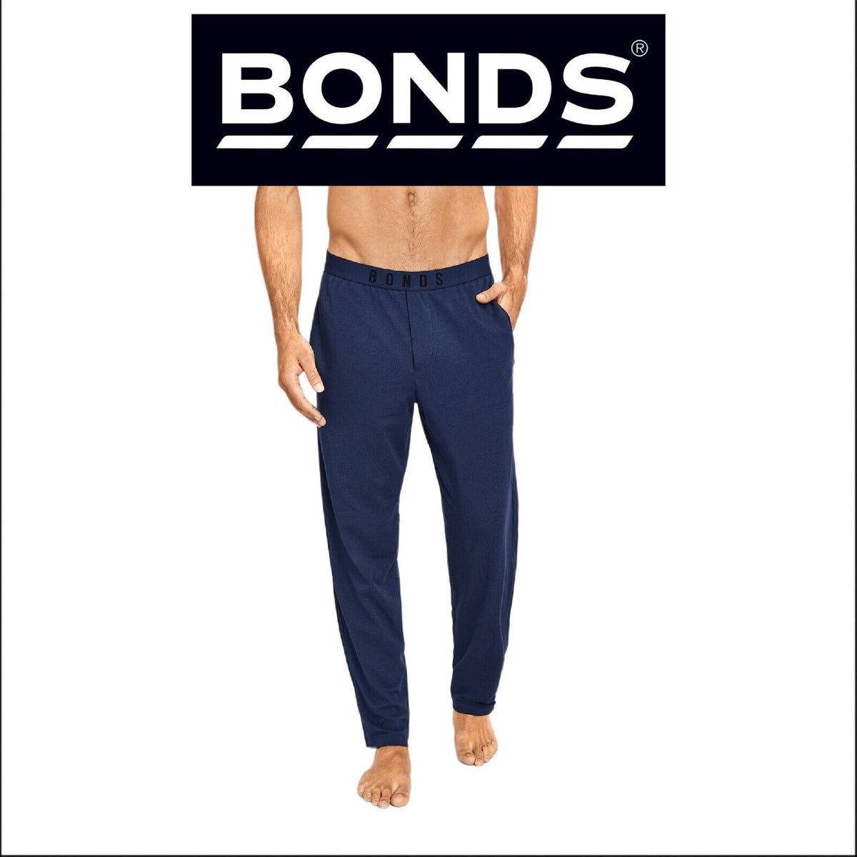 Bonds Mens Comfy Livin Jersey Pant Soft Stretchable Elastic Waist MXM9A