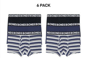 Bonds Mens Everyday Trunks Convenience Comfort & Value Underwear 6 Pack MWQ33A