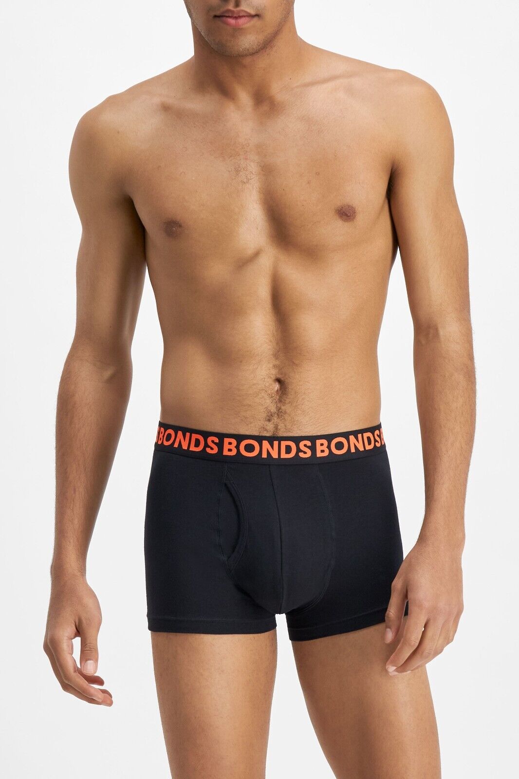 Bonds Mens Everyday Trunk Stretchable Soft Waistband Side Seam 6 Pack MWPY3A