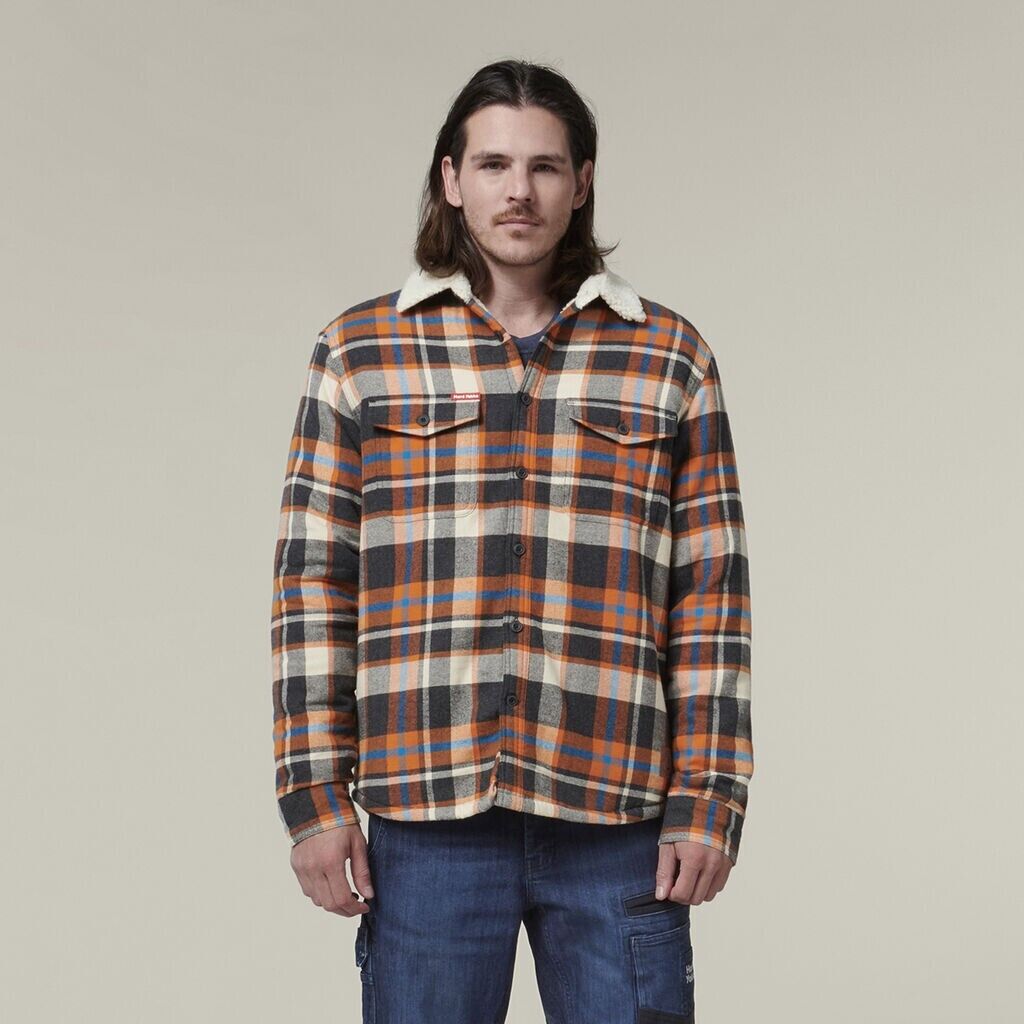 WINTER SALE! Hard Yakka Mens Heritage Trucker Sherpa Warm Work Jacket Y06823