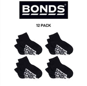 Bonds Kids Cushioned Quarter Crew Thickness for Comfiness Sock 12 Pack RXVP3N