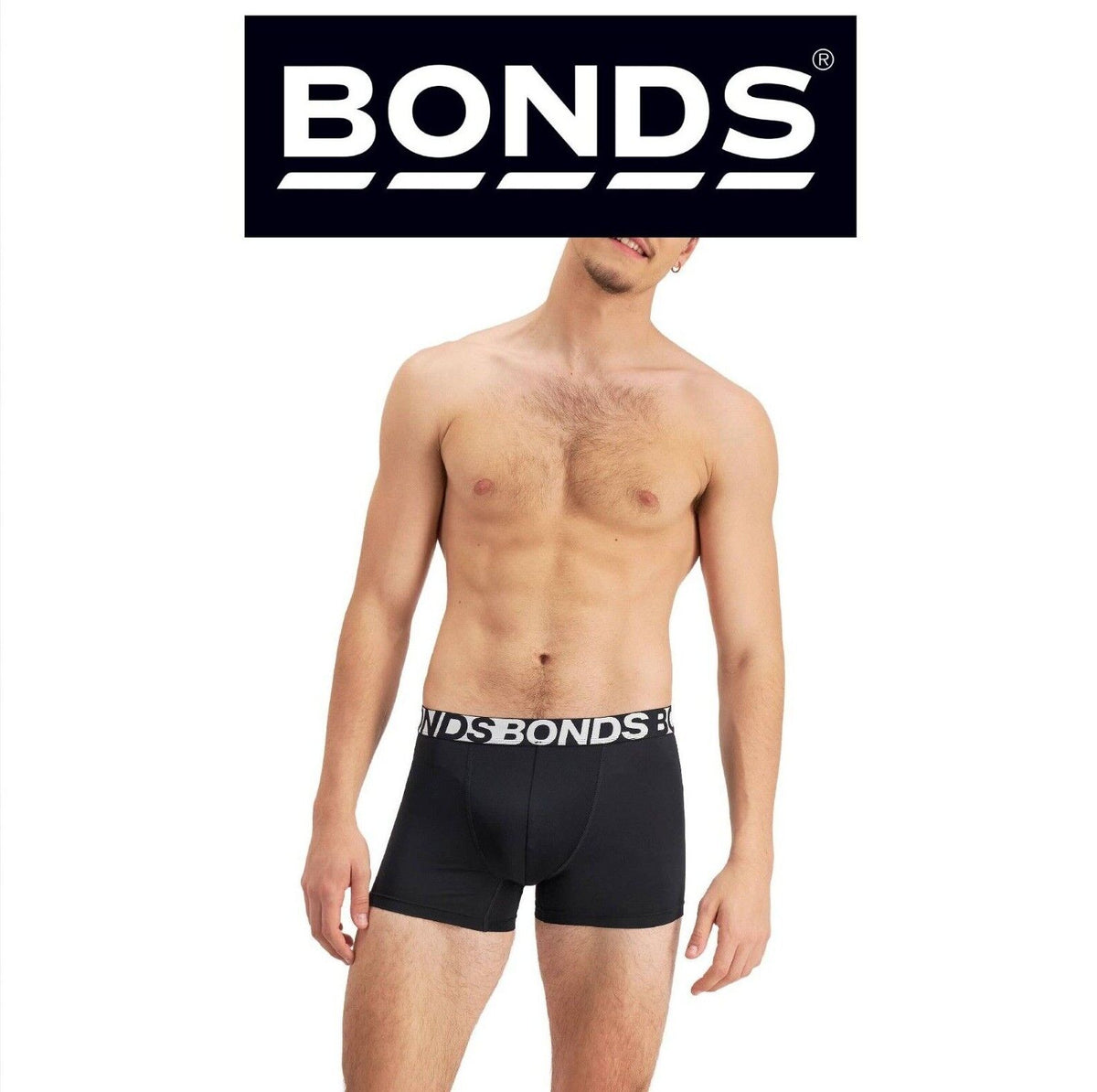 Bonds Mens Active Everyday Trunk Lightweight Classic Comfortable Fit MWRA