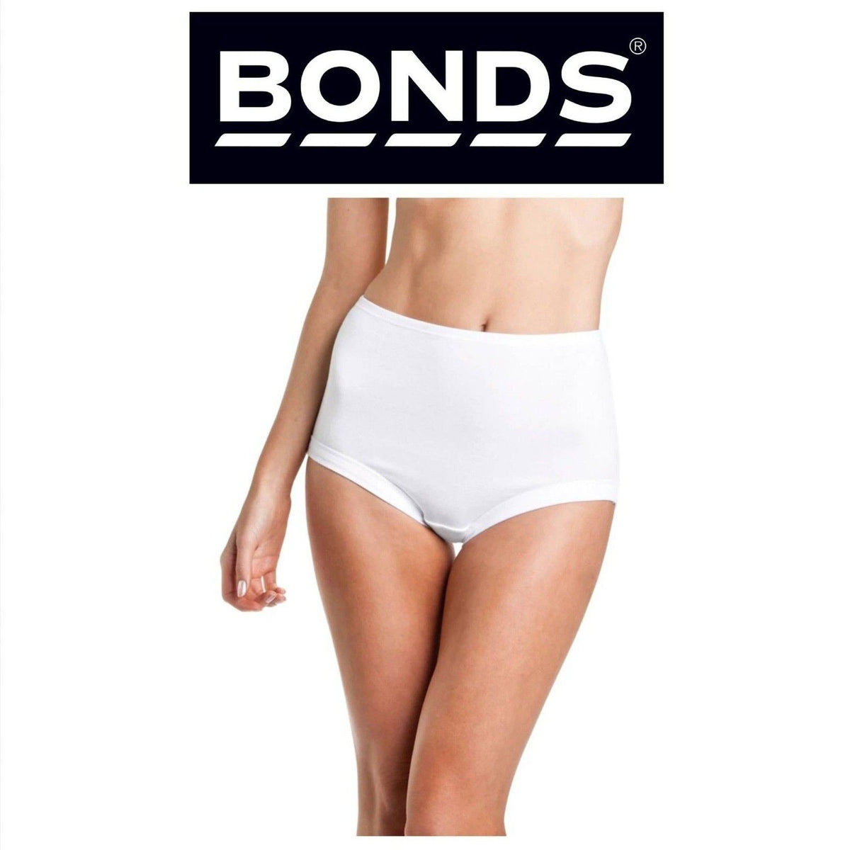 Bonds Womens Cottontails Full Brief With Lycra Comfortable Full Coverage WUFQA