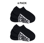 Bonds Womens Cushioned No Show Socks Extra Comfort and Smooth Toe 6 Pack LXPX3N