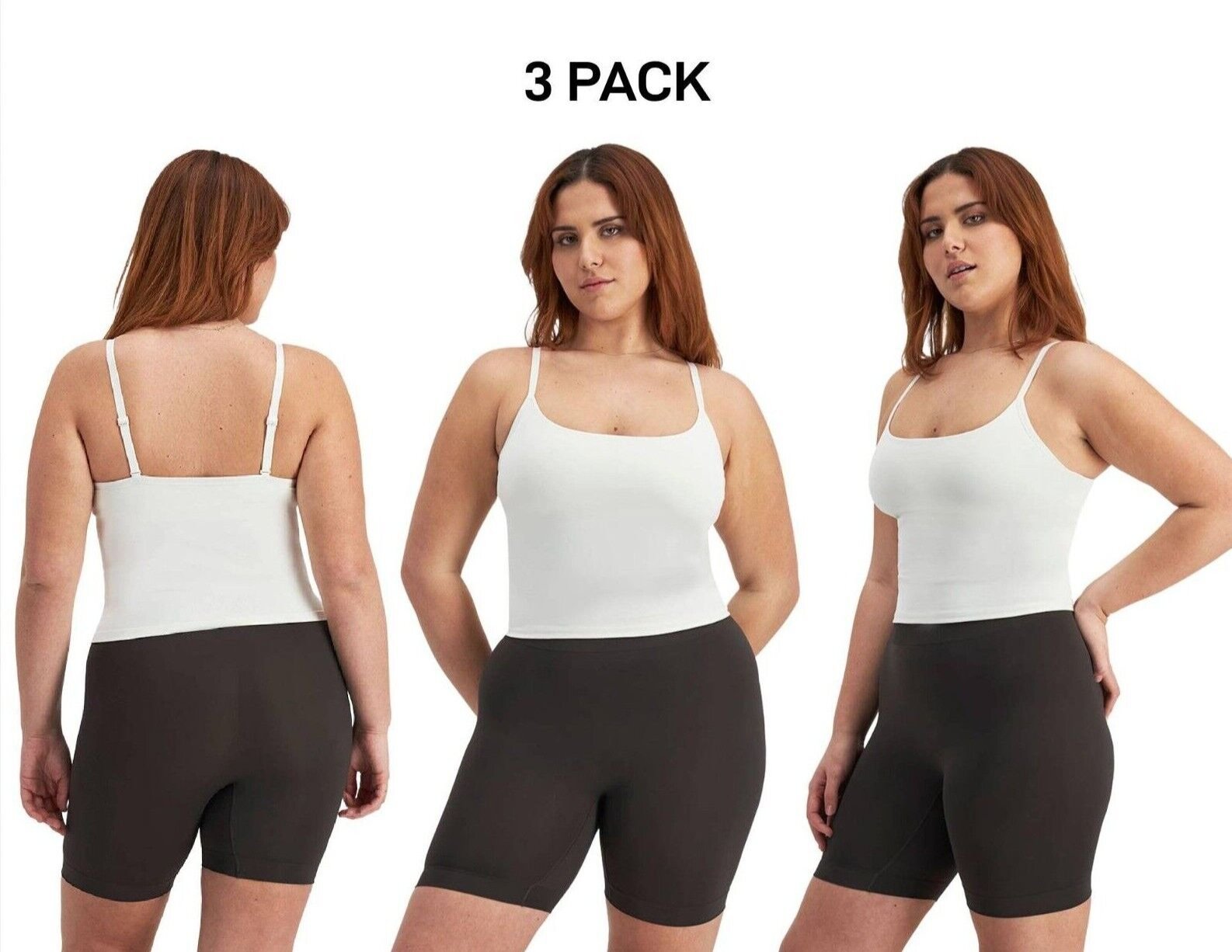 Bonds Womens Bases Seamless Singlet Buttery Smooth and Lightweight 3 Pack WR7Q