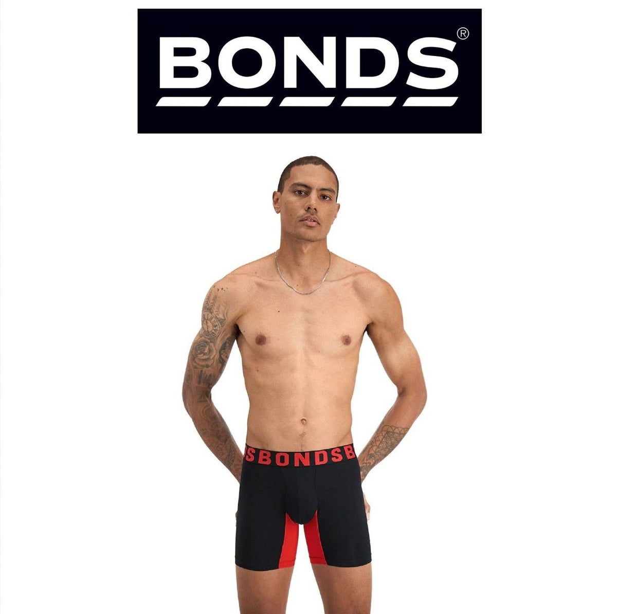 Bonds Mens Chafe Off Trunk Ultimate All Day Comfort Comfy and Friction Free MWB6