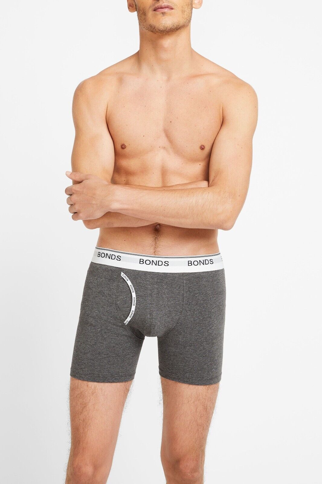 Bonds Mens Guyfront Mid Trunk Moisture Wicking to Keep Cool and Dry 6 Pack MY7WA