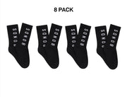 Bonds Womens Originals Crew Socks Cushioned Foot Soft Cotton 8 Pack LYEQ2N