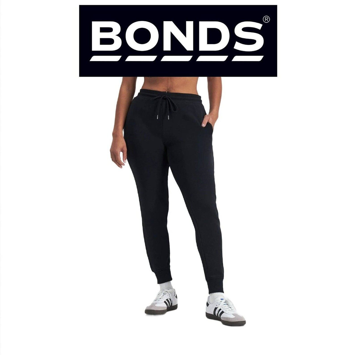 Bonds Womens Originals Skinny Trackie Pants Stretchy Flattering Slim Fit CTBFI
