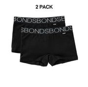 Bonds Girls Stretchies Shorties Brief Soft Cotton Comfortable 2 Pack UXVD2A