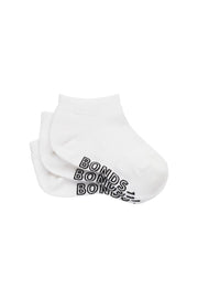 Bonds Baby Lightweght Low Cut Socks Grippy Soles & Soft Toe Seams 6 Pack RXUQ3N