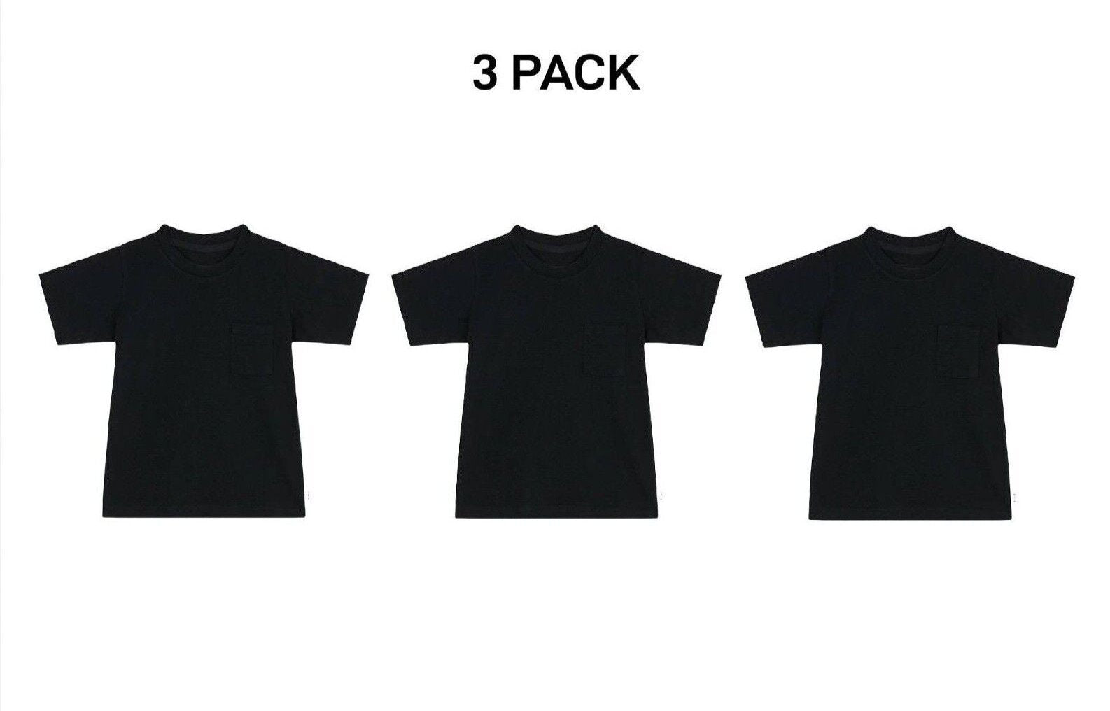 Bonds Kids Next Gen Crew Tee Cotton Shirt Perfect Comfort and Style 3 Pack KVRHK