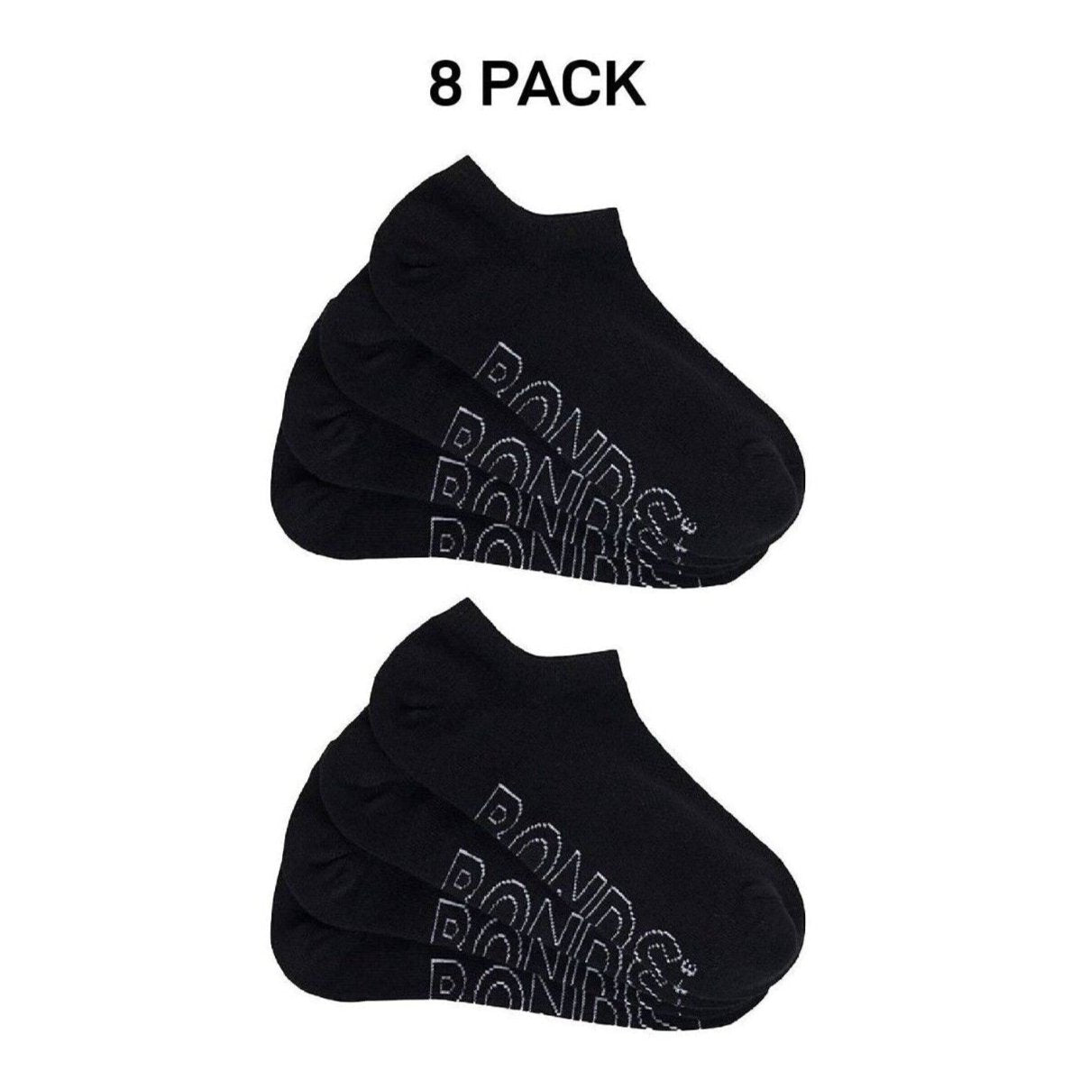 Bonds Womens Lightweight No Show Cotton Mesh Cooling Zone Socks 8 Pack LXPW4N