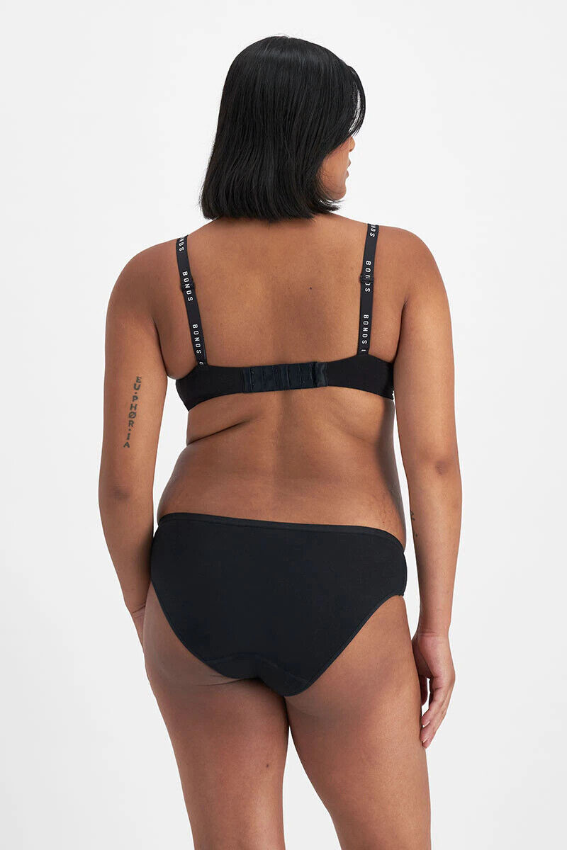 Bonds Womens Damn Dry Maternity Bikini Dipped Waist Soft & Flexible Undies WRFT