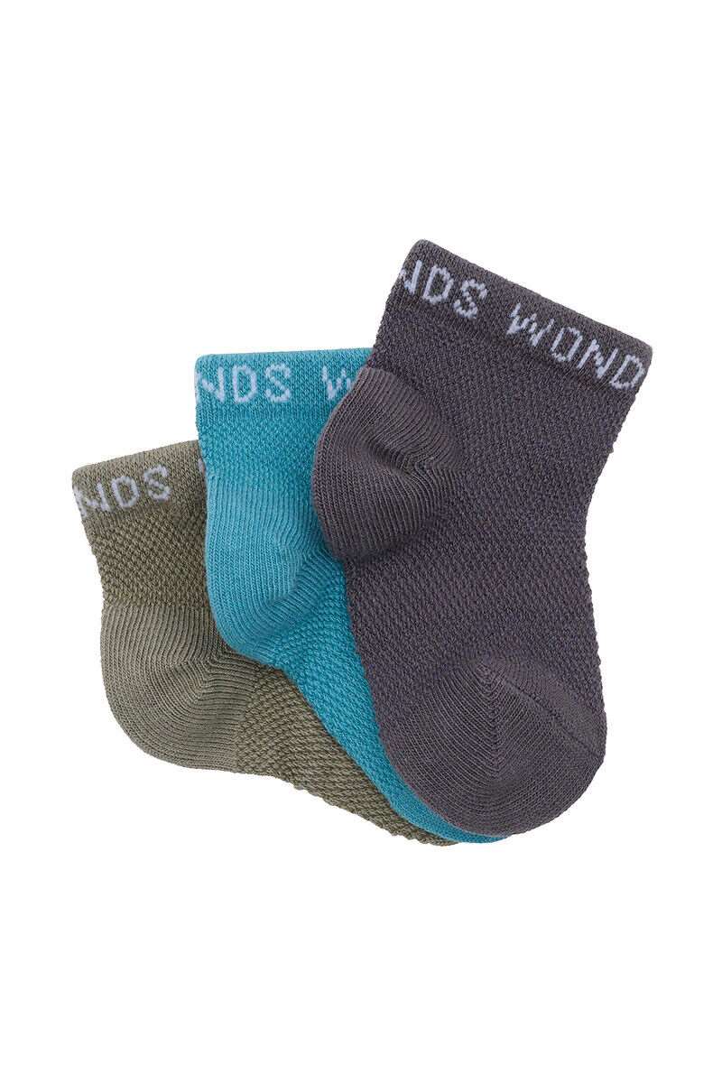 Bonds Baby Wondercool Low Cut Sock Breathable Soft Natural Cotton 12 Pack RXWN3N