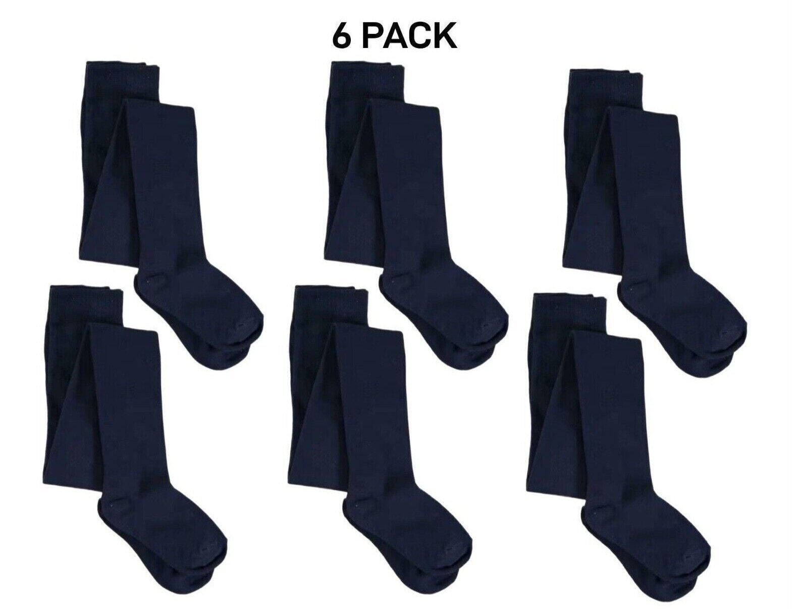 Bonds Kids School Tights Lycra Soft Waistband for Comfort Durable 6 Pack R6312N