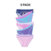 Bonds Girls Bikini Soft and Stretchy Fit Perfect Everyday Coverage 5 Pack UWNV5A