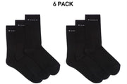 Bonds Mens Australian cotton Crew Sock Soft Reinforced Heel & Toe 6 Pack SYFK3N