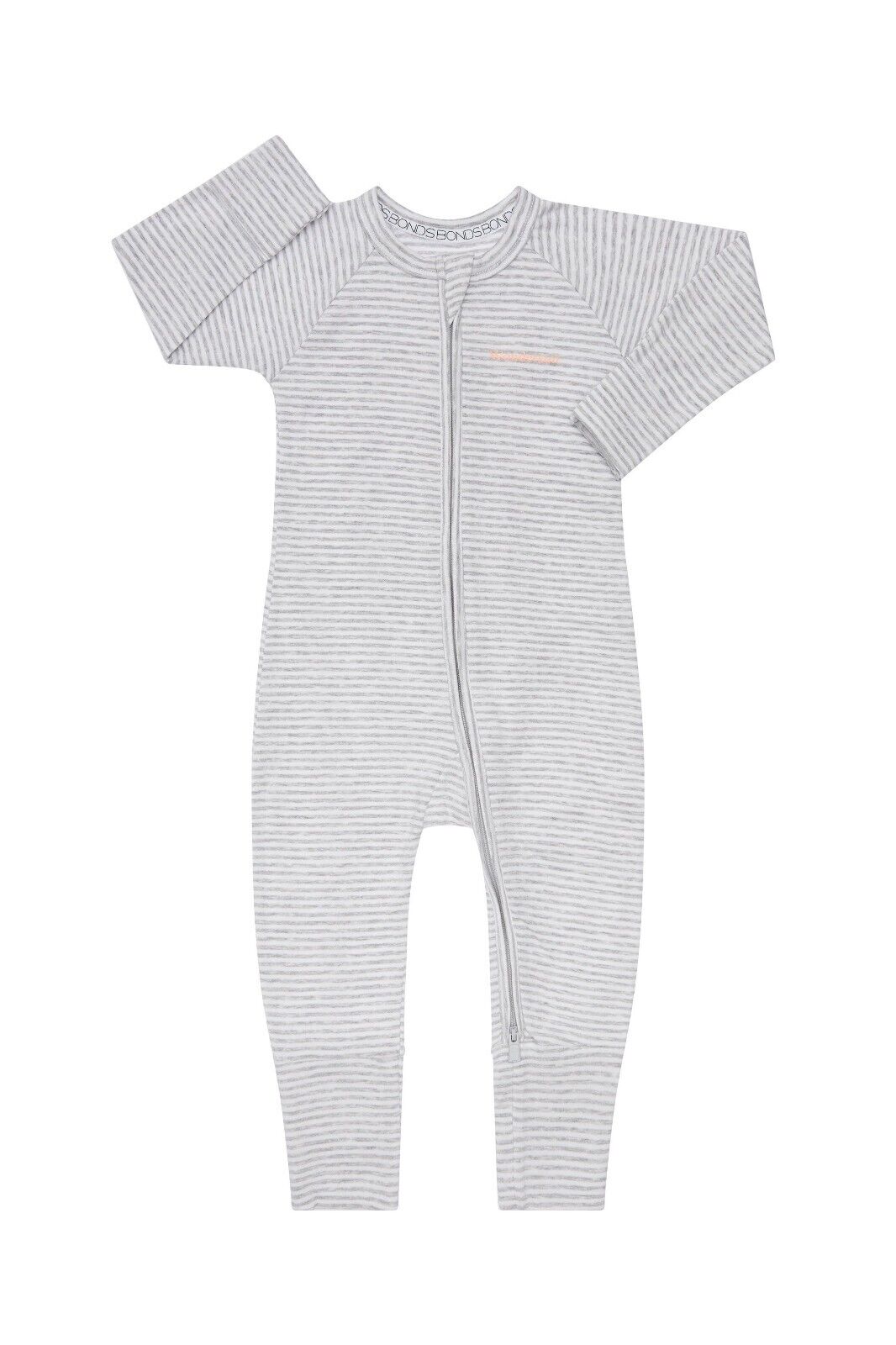 Bonds Baby Wondersuit Two-way Zip Soft Cosy & Stretchable Fabric 3 Pack BZDYM