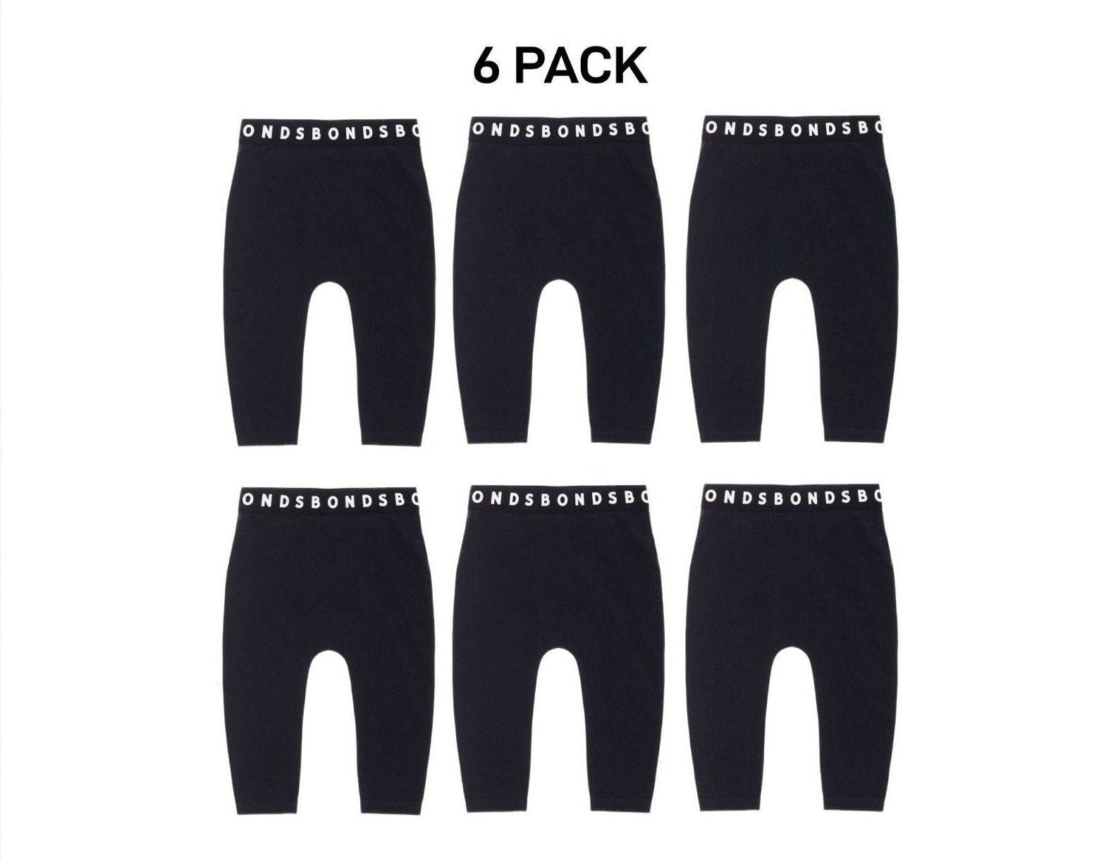 Bonds Baby Stretchies Legging Super Soft & Stretchable Comfortable 6 Pack BXF8A