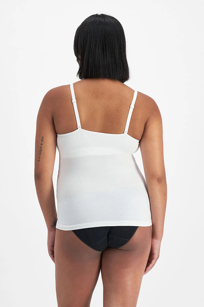 Bonds Womens Damn Dry Milk Leaks Scoop Cami Comfy Wirefree Support 6 Pack YWPV