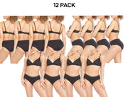 Bonds Womens Cottontails Midi Breathability and Comfort Brief 12 Pack WY5PA