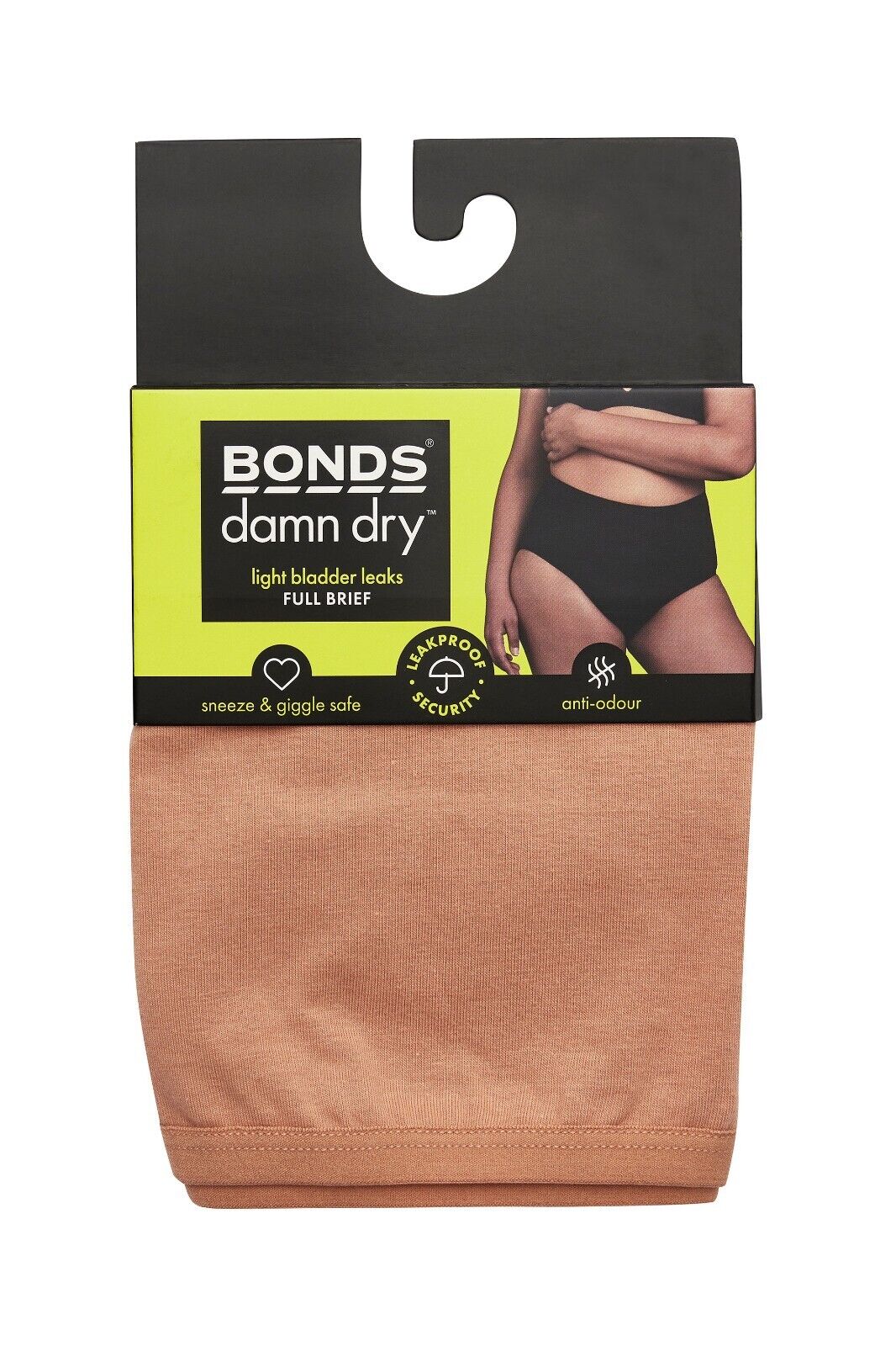 Bonds Womens Damn Dry Full Brief Stay Fresh Soft and Flexible Panty WRR8A