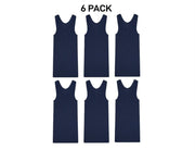 Bonds Mens Chesty Cotton Singlets Underwear Singlet Ribbed Cotton 6 Pack M757P