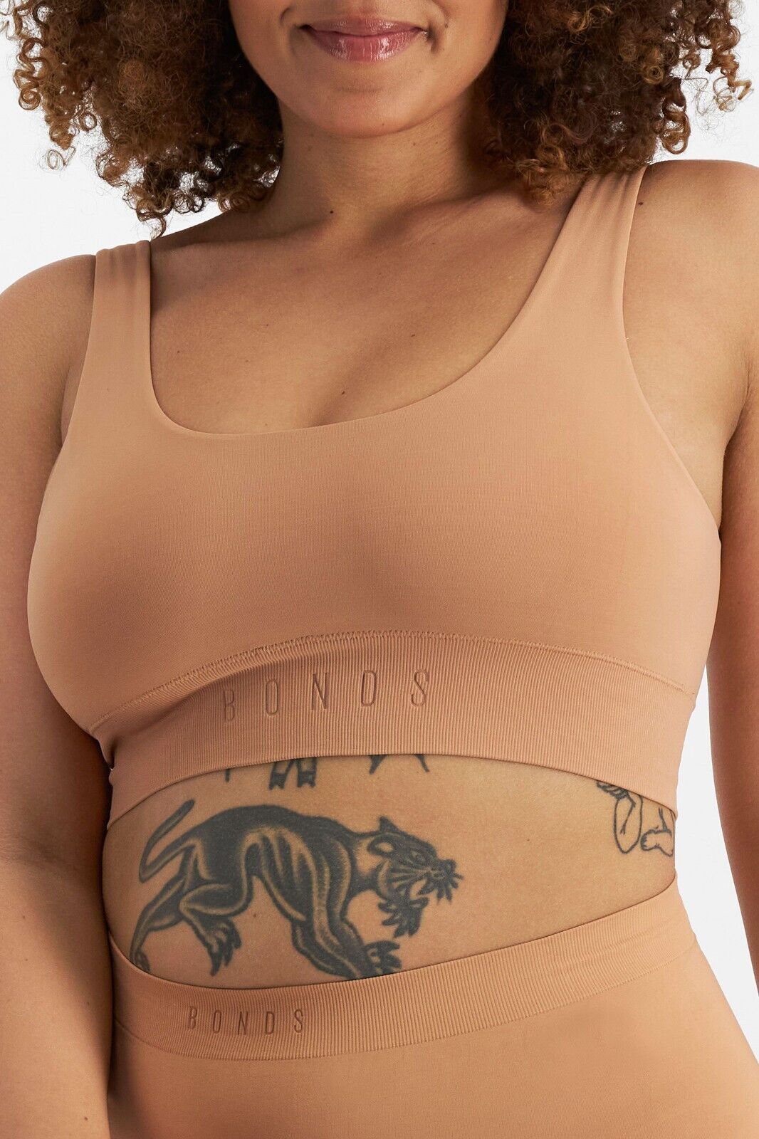 Bonds Womens Bases Scoop Crop Smooth Stretchy Wide Comfy Underband WT97