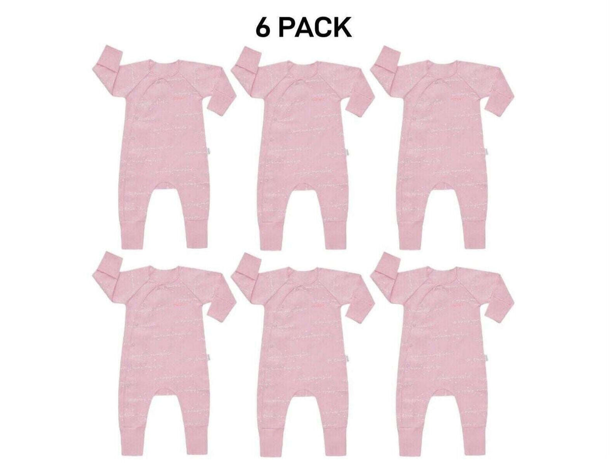 Bonds Baby Newbies Coverall Super Soft Cozysuit & Stretchable Fabic 6 Pack BXQBA