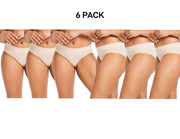 Bonds Womens Midi Seamless Smooth and Soft Breathable Brief 6 Pack WWGCA