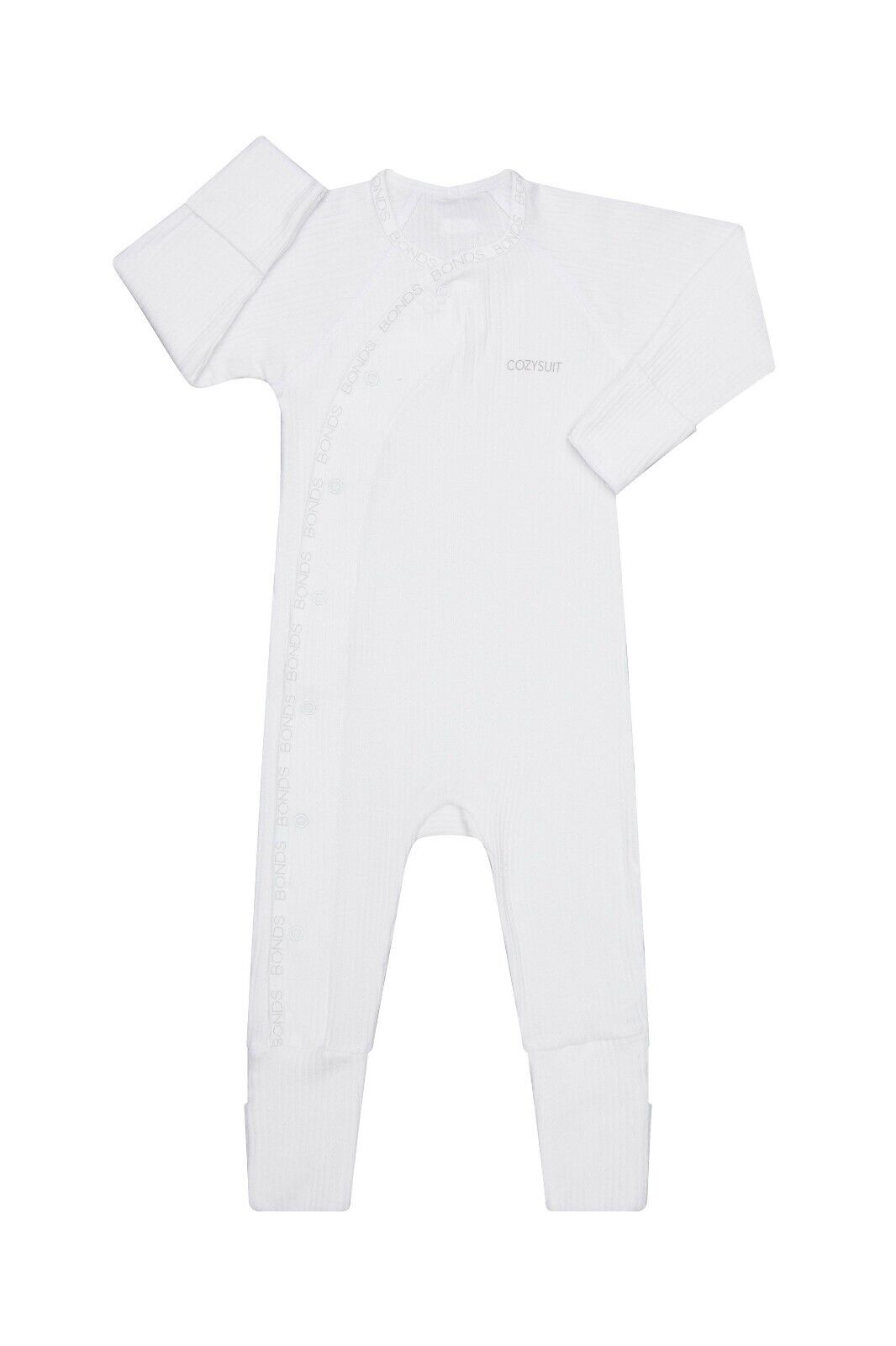 Bonds Baby Pointelle Cozysuit Branded Elastic Trim Aussie Cotton 3 Pack BXGGA