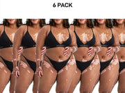 Bonds Womens Originals String Bikini Classic Ultra Smooth Finish 6 Pack WVGNA