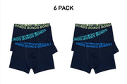 Bonds Boys Trunk Sport Moisture Wicking Cool & Dry Comfort Covered 6 Pack UWKN3A