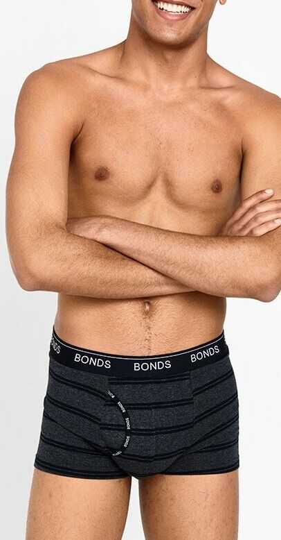 Bonds Mens Guyfront Trunk Ultra Soft Elastic Waistband Seam Free MX3K