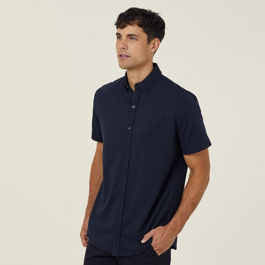 NNT Mens 2 Pack Coatsworth Jersey Comfy Antibacterial Short Sleeve Shirt CATJA5-Collins Clothing Co