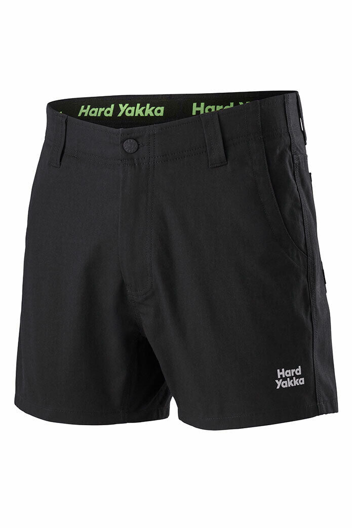 Hard Yakka Mens 4 Pack Raptor Short Active Fit Summer Shorts Comfy Work Y05161