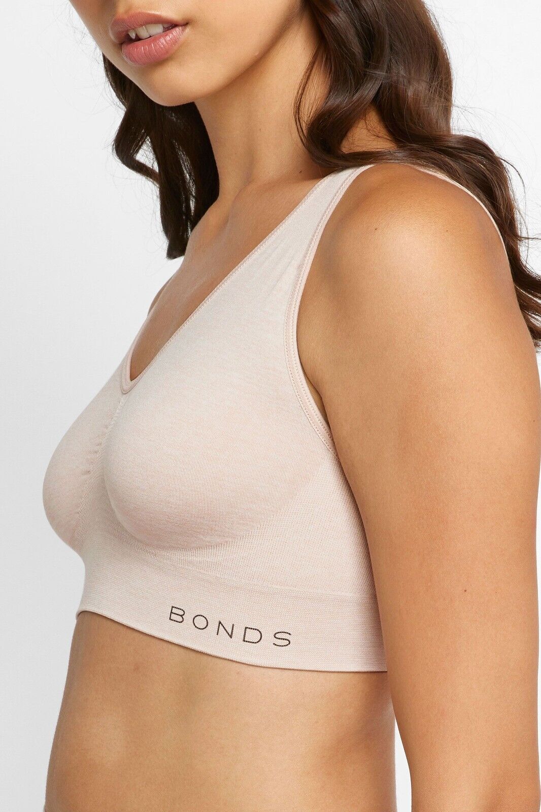 Bonds Womens Comfy Crop Regular Super Soft Flexible Wirefree Bra WVLHY