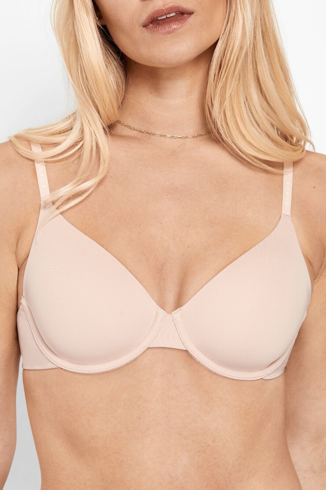 Bonds Womens Invisi Underwire T-Shirt Bra Comfy Flattering Neckline 3 Pack YXD9Y