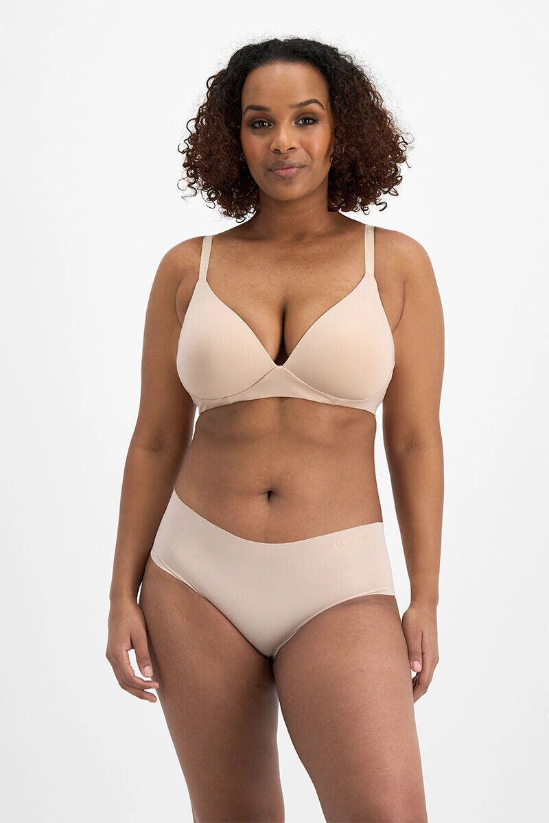 Bonds Womens Invisible Freecuts Midi Light Simple Lightweight Undies 3 Pack WU3Q