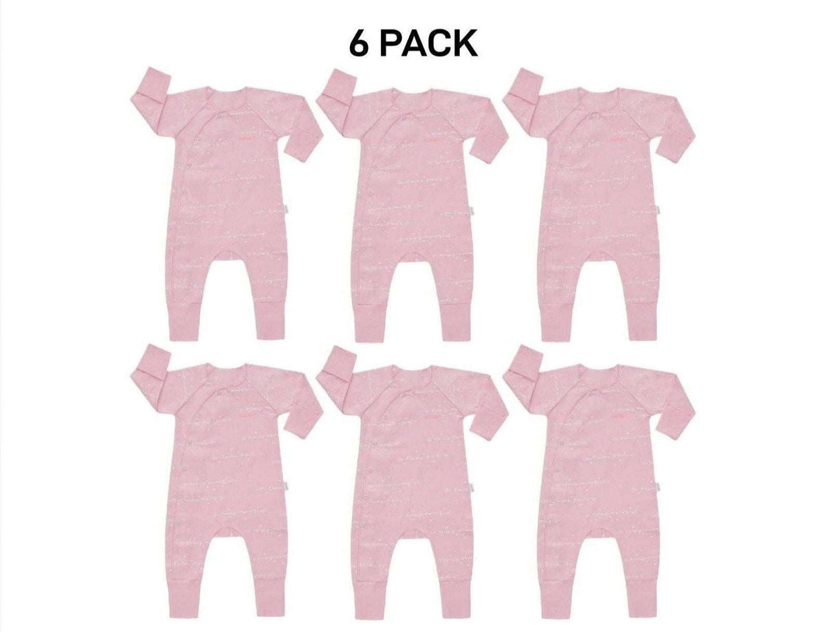 Bonds Baby Newbies Coverall Super Soft Cozysuit & Stretchable Fabic 6 Pack BXQBA