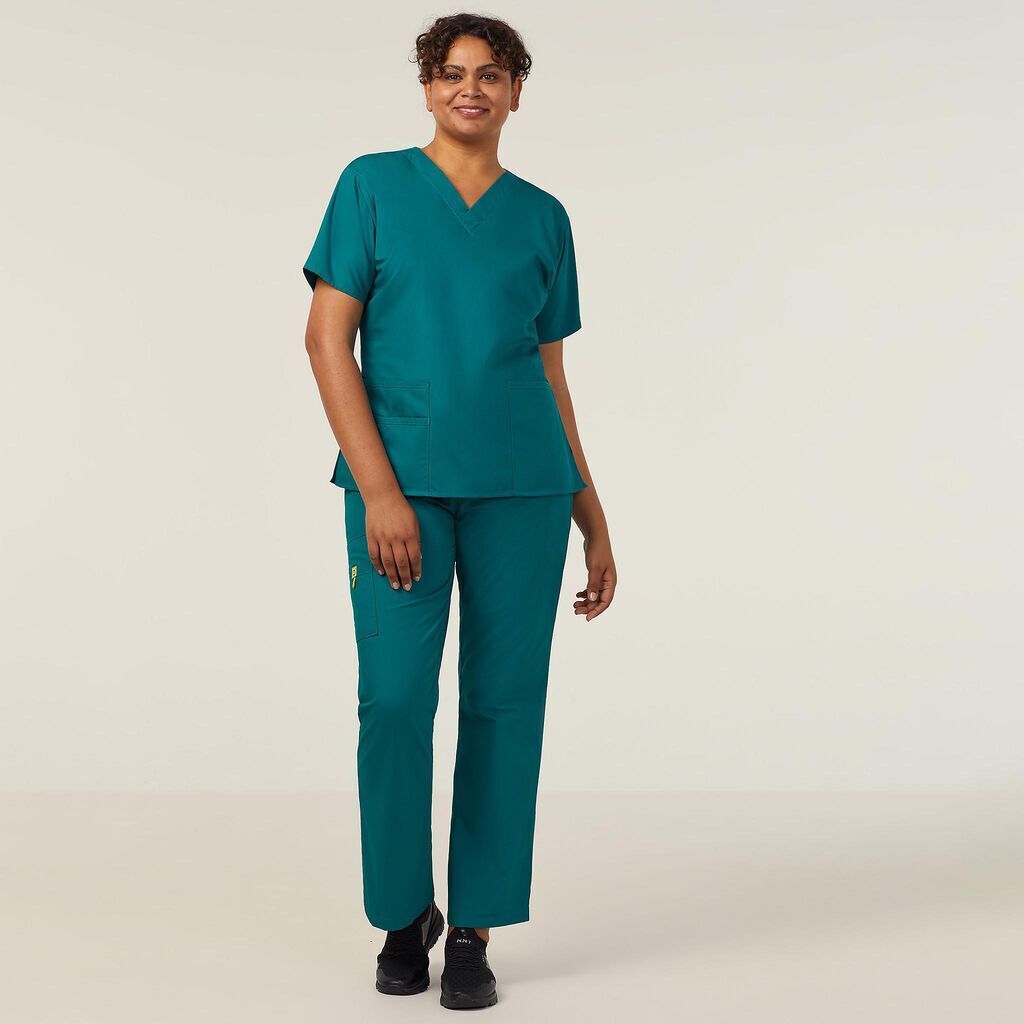 NNT Wonderwink 4 Pack Origins Flared Leg Comfy Scrub Pant Romeo CAT3NP-Collins Clothing Co