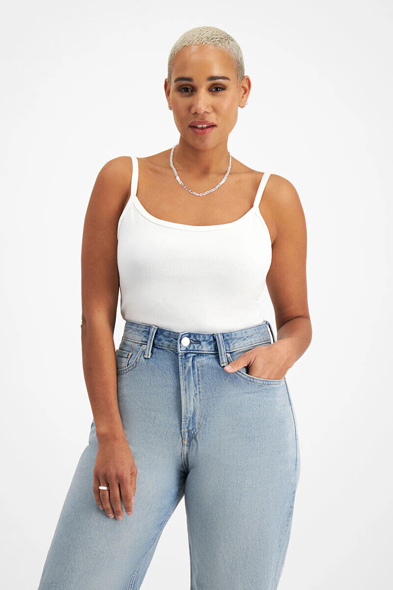 Bonds Womens Originals Cami Long Lasting Comfort Soft & Supportive 6 Pack CR9BI