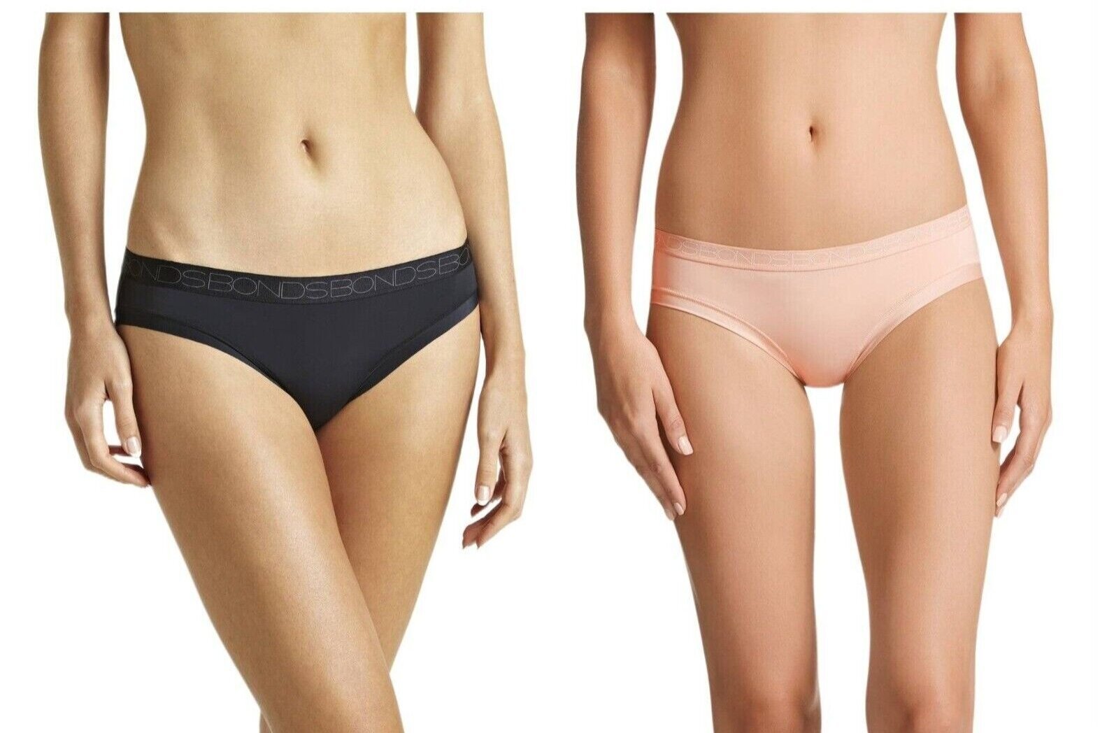 Bonds Womens Invisitails Bikini Lightweight Smooth Leg Band Brief WZ5WBY