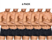 Bonds Mens Guyfront Trunk Ultra Soft Elastic Waistband Seam Free 6 Pack MX3K