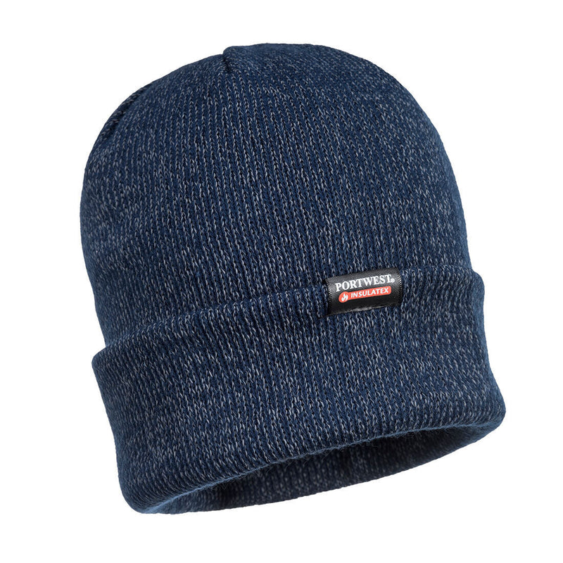 Portwest Reflective Knit Cap 4 Packs Insulatex Lined Acrylic Warmth Beanie B026